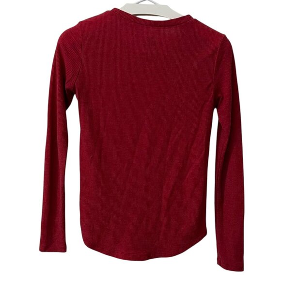 Vintage Lucky Indian Motorcycles Red Long Sleeve Thermal Breaking Bad Shirt XS‎ - Picture 4 of 6